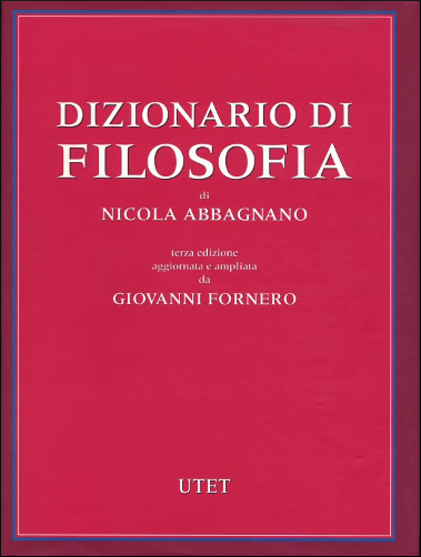 Copertina di Dizionario
di filosofia