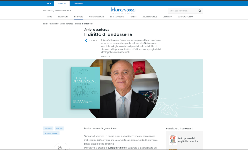 Intervista in Maremosso