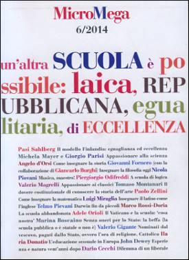Copertina di Micromega
(6/2014)