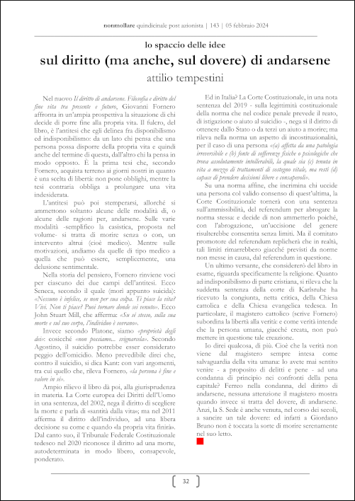 Recensione in nonmollare