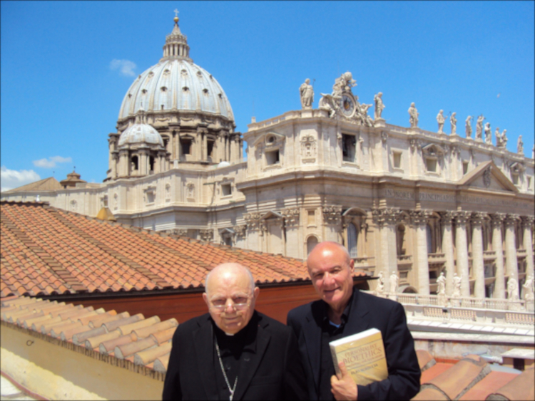 Giovanni Fornero con Elio
Sgreccia