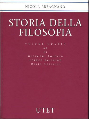 Copertina di Storia della
filosofia IV**