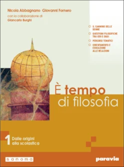 Copertina di &Egrave; tempo di
filosofia